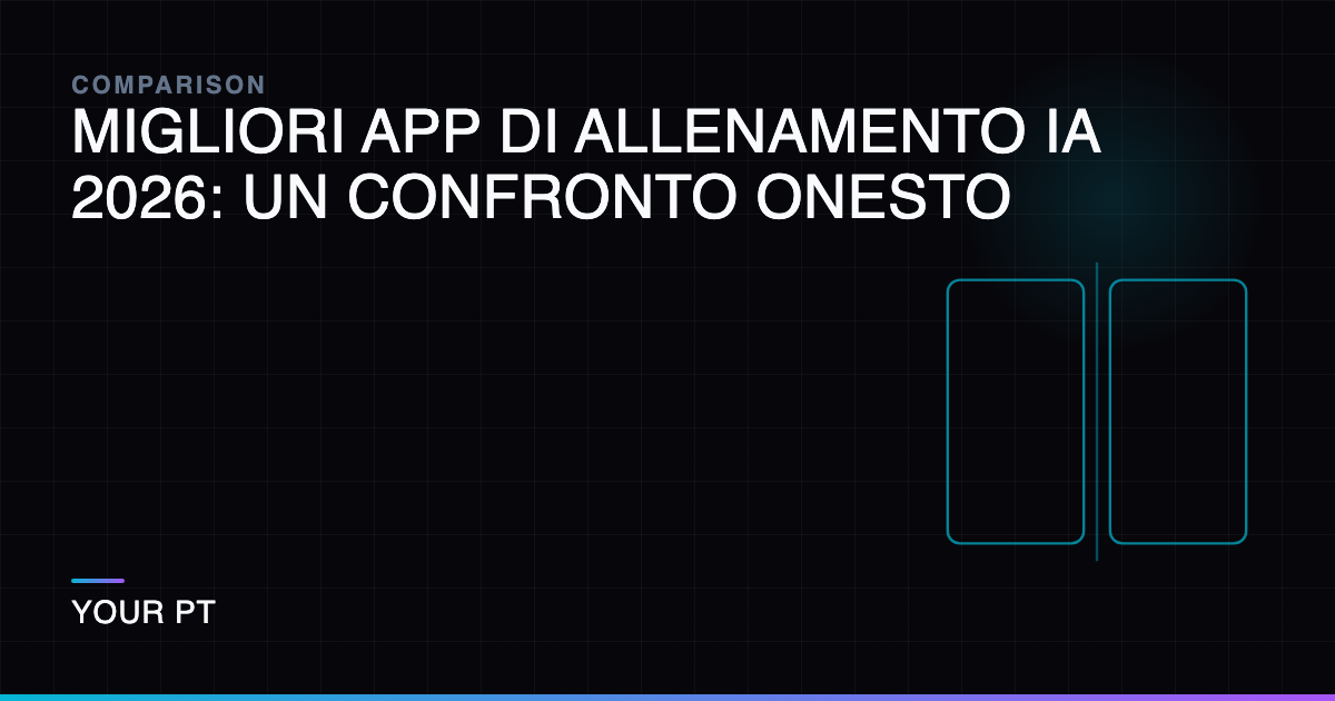 Migliori App di Allenamento IA 2026: Un Confronto Onesto