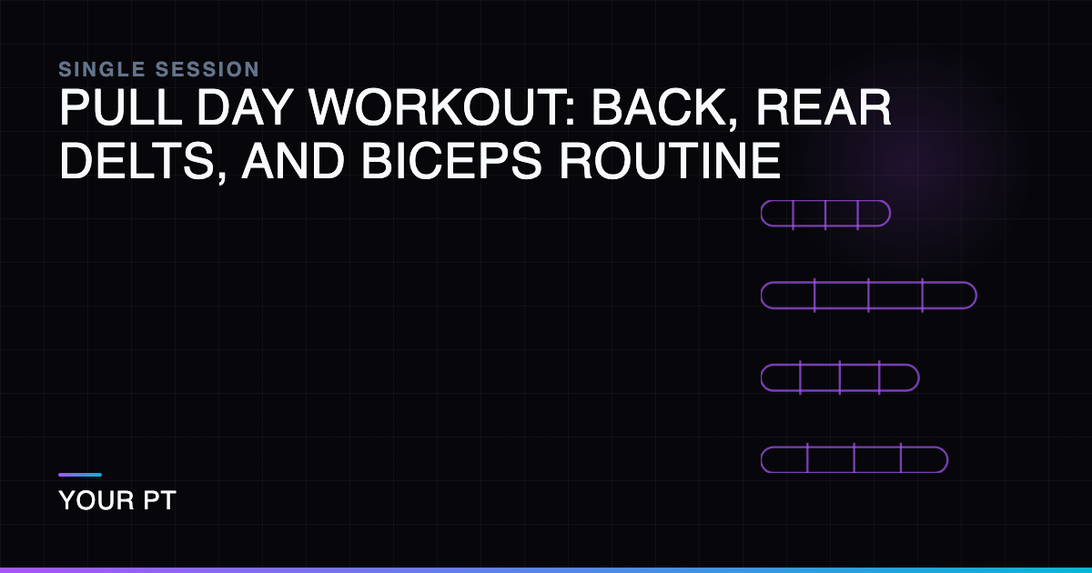 Pull Day Workout: Back, Rear Delts, and Biceps Routine