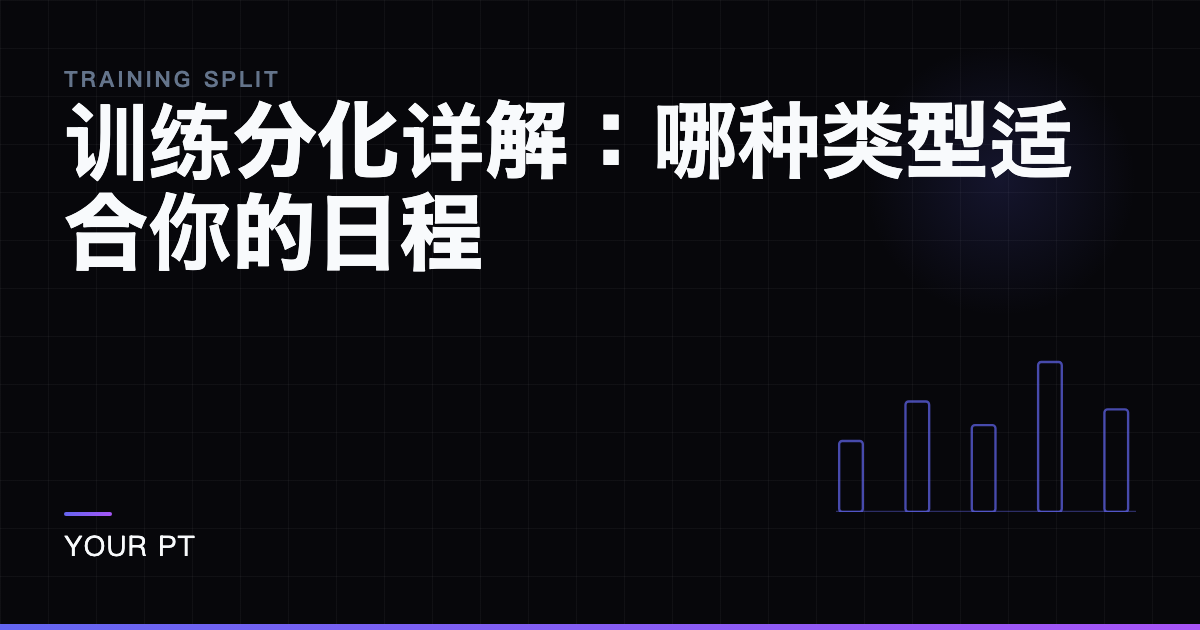 训练分化详解：哪种类型适合你的日程